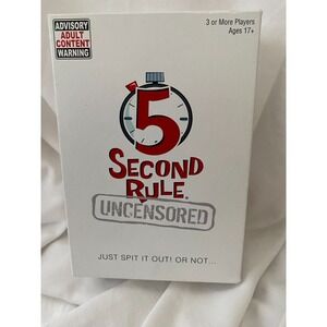 5 Second Rule Uncensored Game Adult Game Party‎ Game Card Game
